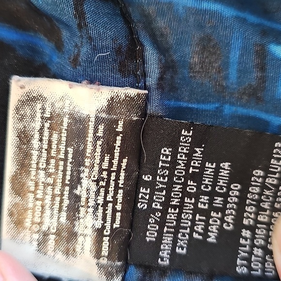 Y2K 2004 Marvel Spider Man 2 Collared Button Down Shirt, *Flaws* Size 6 - Picture 5 of 9